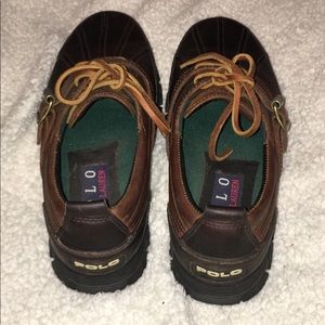 •Pair of Low top Polo boots• 👞